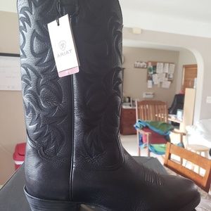 Men's Black Cowboy Boots